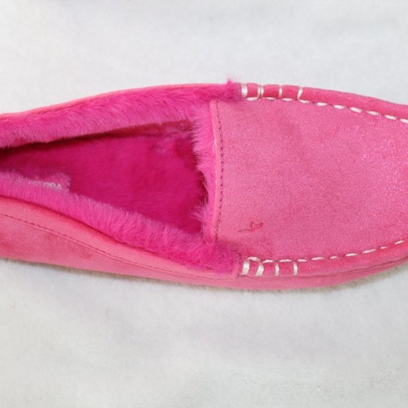 UGG KOOLABURRA SUEDE FUR LINED‎ SLIPPERS PINK 7 - Picture 6 of 7